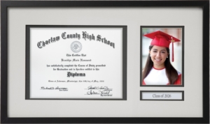 Select Diploma and Picture Frame